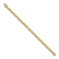 14k 3mm Diamond Tennis Bracelet Mounting-X818