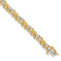 14k 3mm Diamond Tennis Bracelet Mounting-X818
