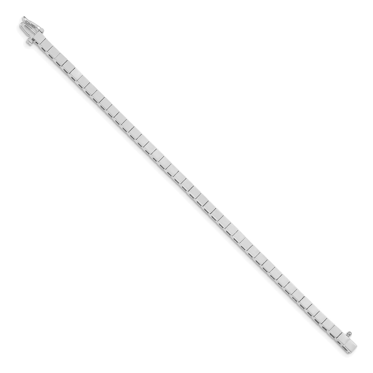 14k WG Holds 43 Stones up to 3mm, Add-a-Diamond Bracelet-X846W