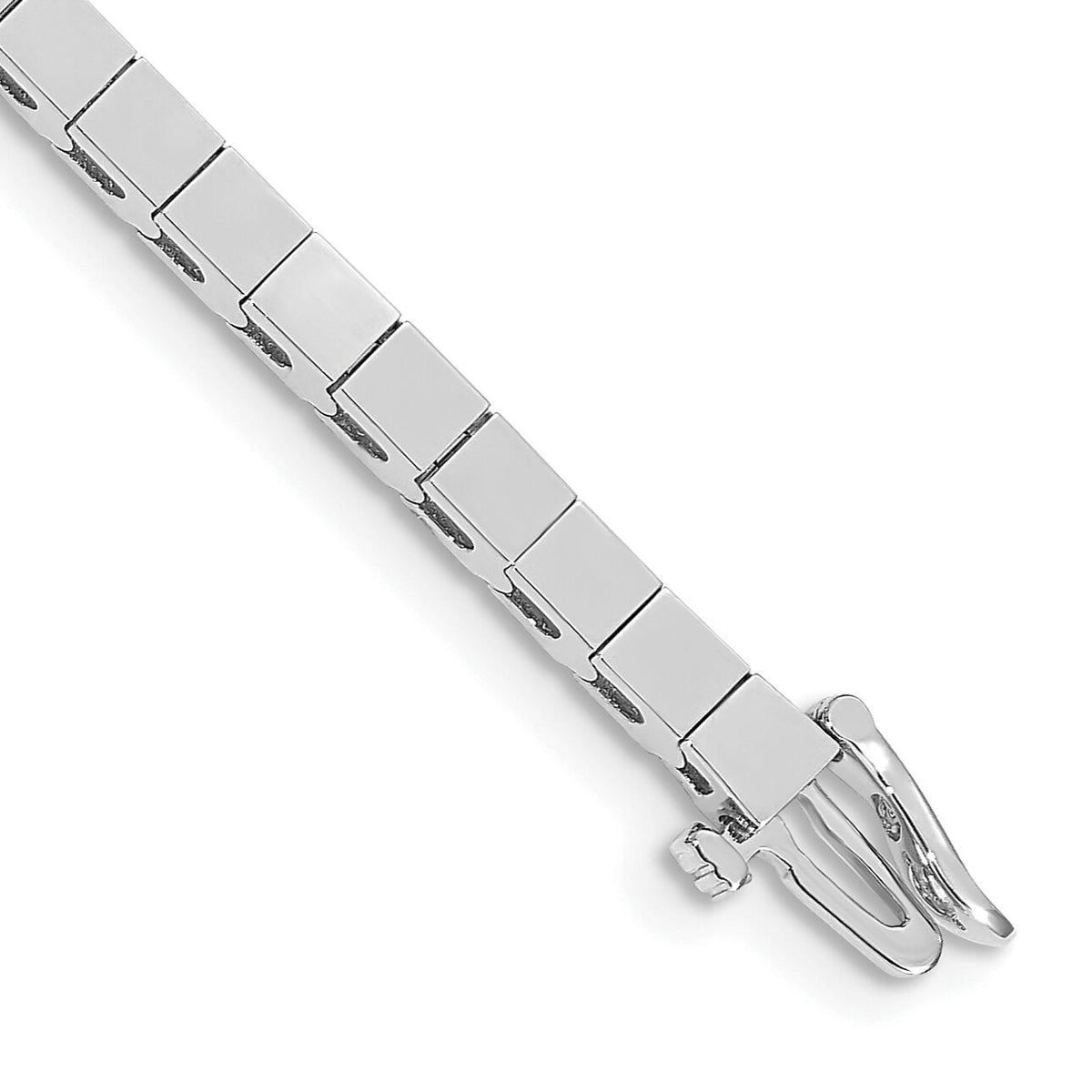 14k WG Holds 43 Stones up to 3mm, Add-a-Diamond Bracelet-X846W