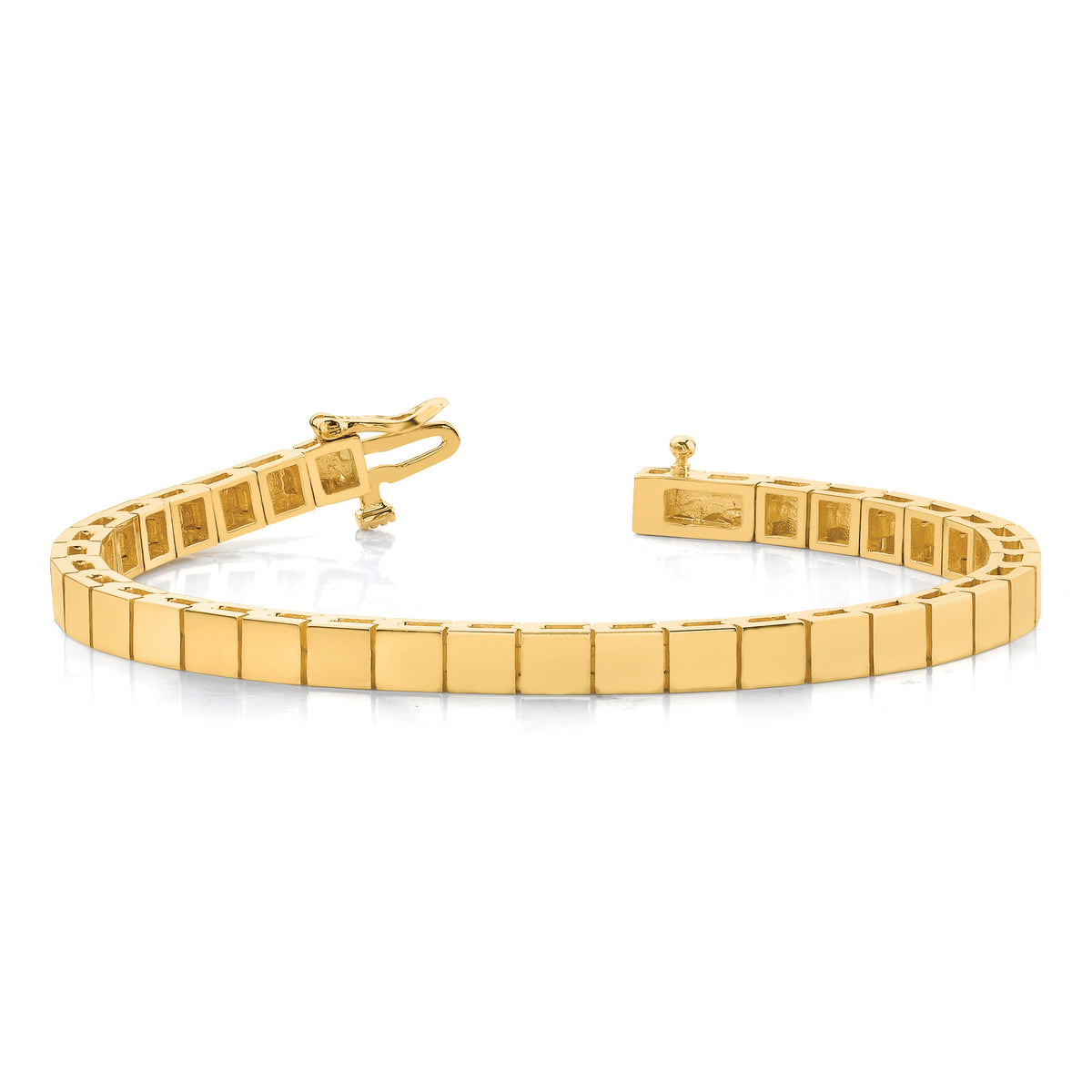 14k Holds 36 Stones up to 3.5mm, Add-a-Diamond Bracelet-X847