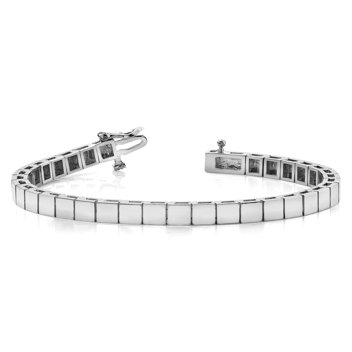14k WG Holds 36 Stones up to 3.5mm, Add-a-Diamond Bracelet-X847W