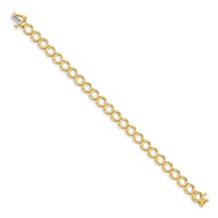 14k Holds 24 Stones up to 2.75mm, Add-a-Diamond Tennis Bracelet-X852