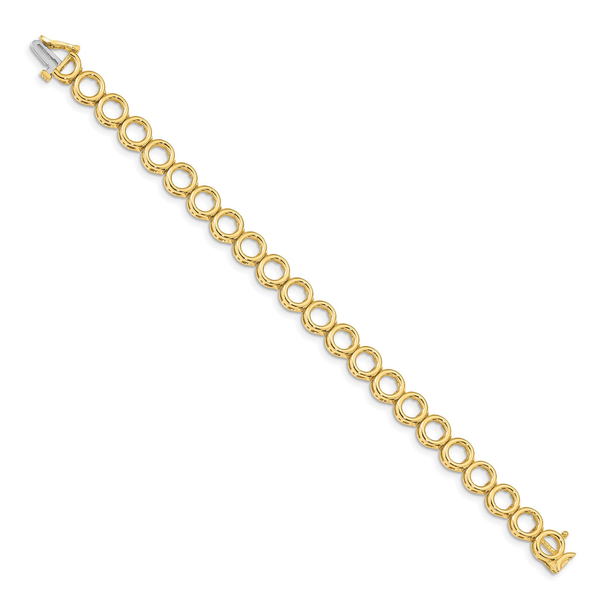 14k Holds 22 Stones up to 3.25mm, Add-a-Diamond Tennis Bracelet-X855