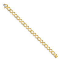 14k Holds 22 Stones up to 3.25mm, Add-a-Diamond Tennis Bracelet-X855