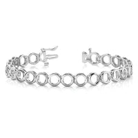 14k WG Holds 22 Stones up to 3.25mm, Add-a-Diamond Tennis Bracelet-X855W