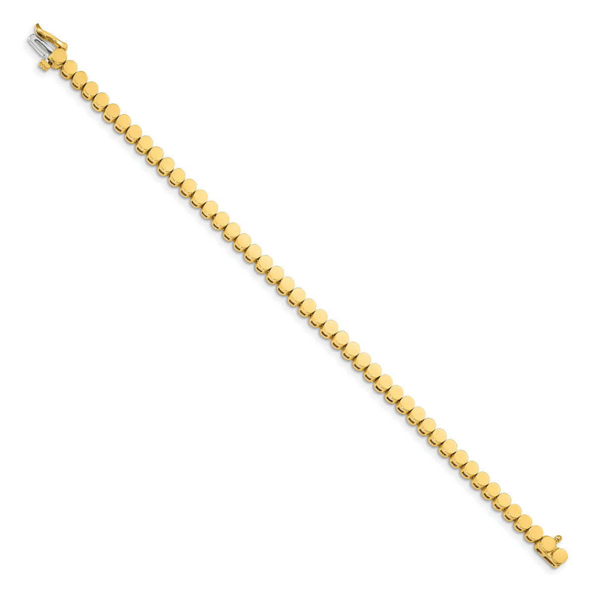 14k Holds 47 Stones up to 2.75mm, Add-A-Diamond Bracelet-X858