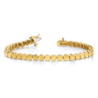 14k Holds 47 Stones up to 2.75mm, Add-A-Diamond Bracelet-X858