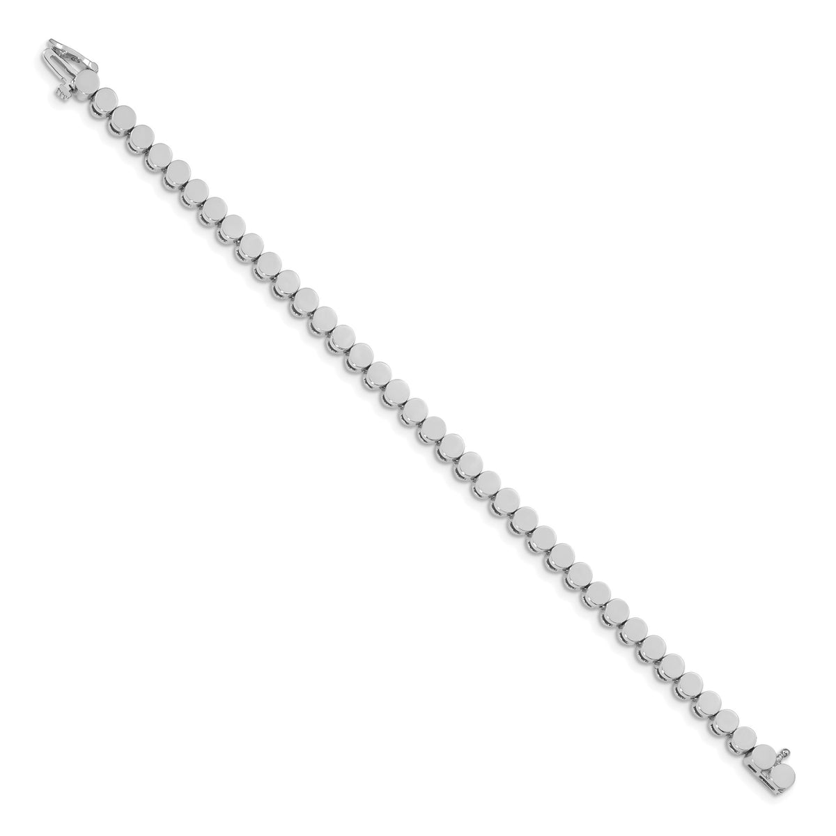 14k WG Holds 39 Stones up to 3mm, Add-a-Diamond Bracelet-X861W