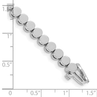14k WG Holds 39 Stones up to 3mm, Add-a-Diamond Bracelet-X861W