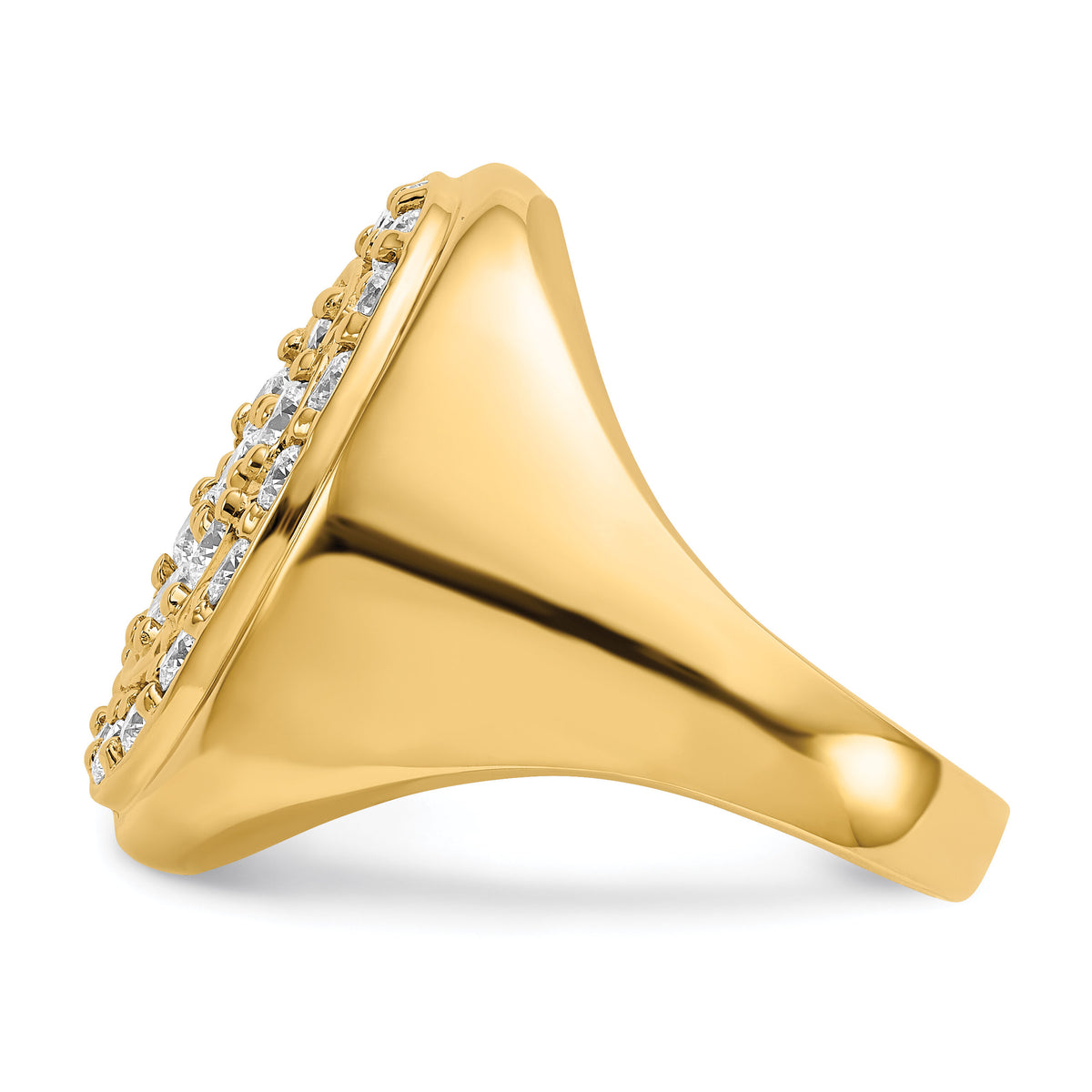 14k AA Diamond men's ring-X9427AA