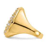 14k AA Diamond men's ring-X9427AA
