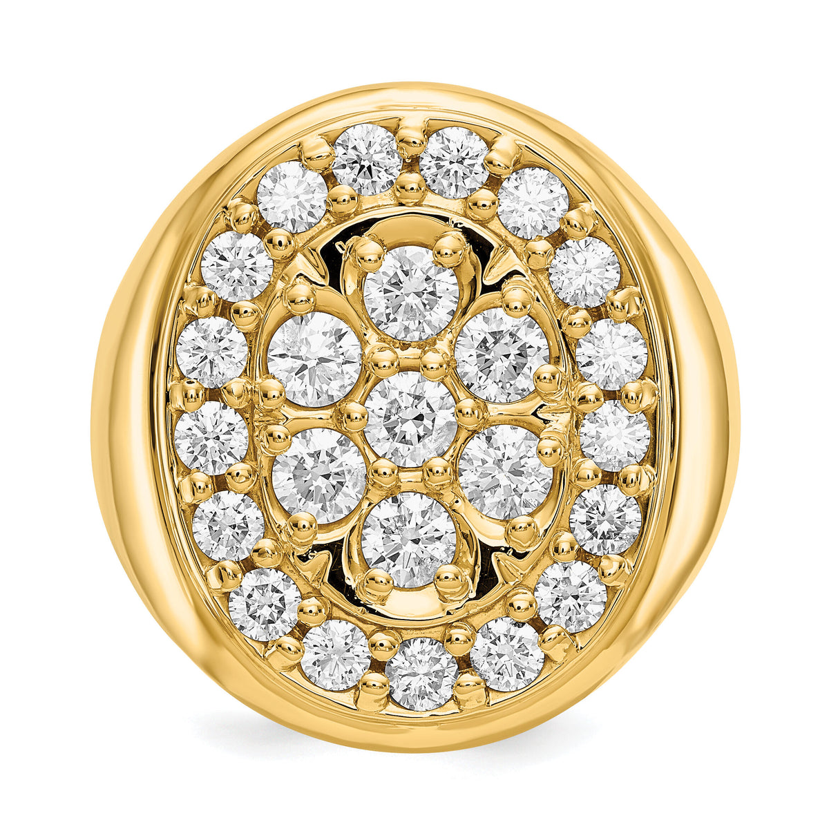 14k AA Diamond men's ring-X9427AA
