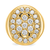14k AA Diamond men's ring-X9427AA
