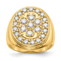 14k AA Diamond men's ring-X9427AA