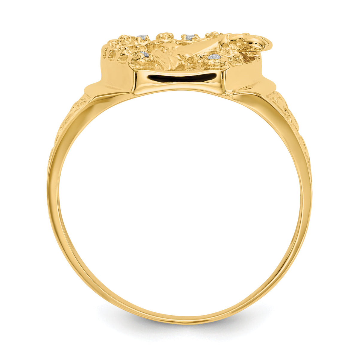 14k AA Diamond men's ring-X9463AA