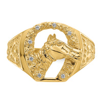 14k AA Diamond men's ring-X9463AA