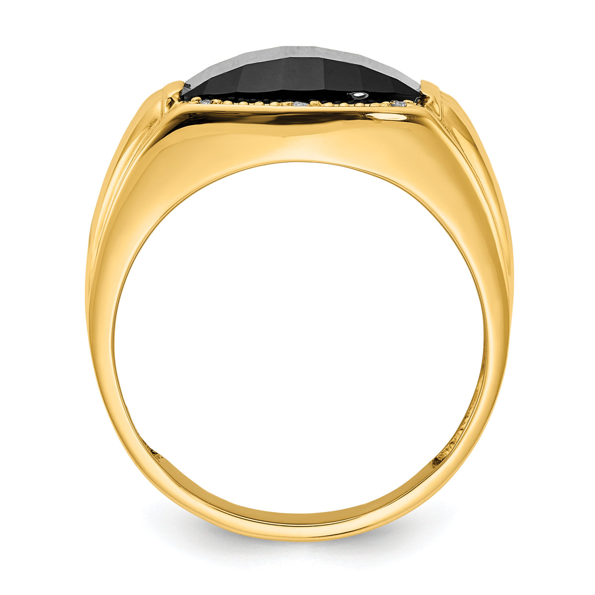 14k AA Diamond men's ring-X9471AA