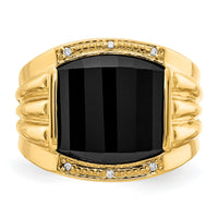 14k AA Diamond men's ring-X9471AA