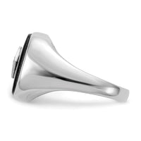 14k White Gold AA Diamond men's ring-X9478WAA