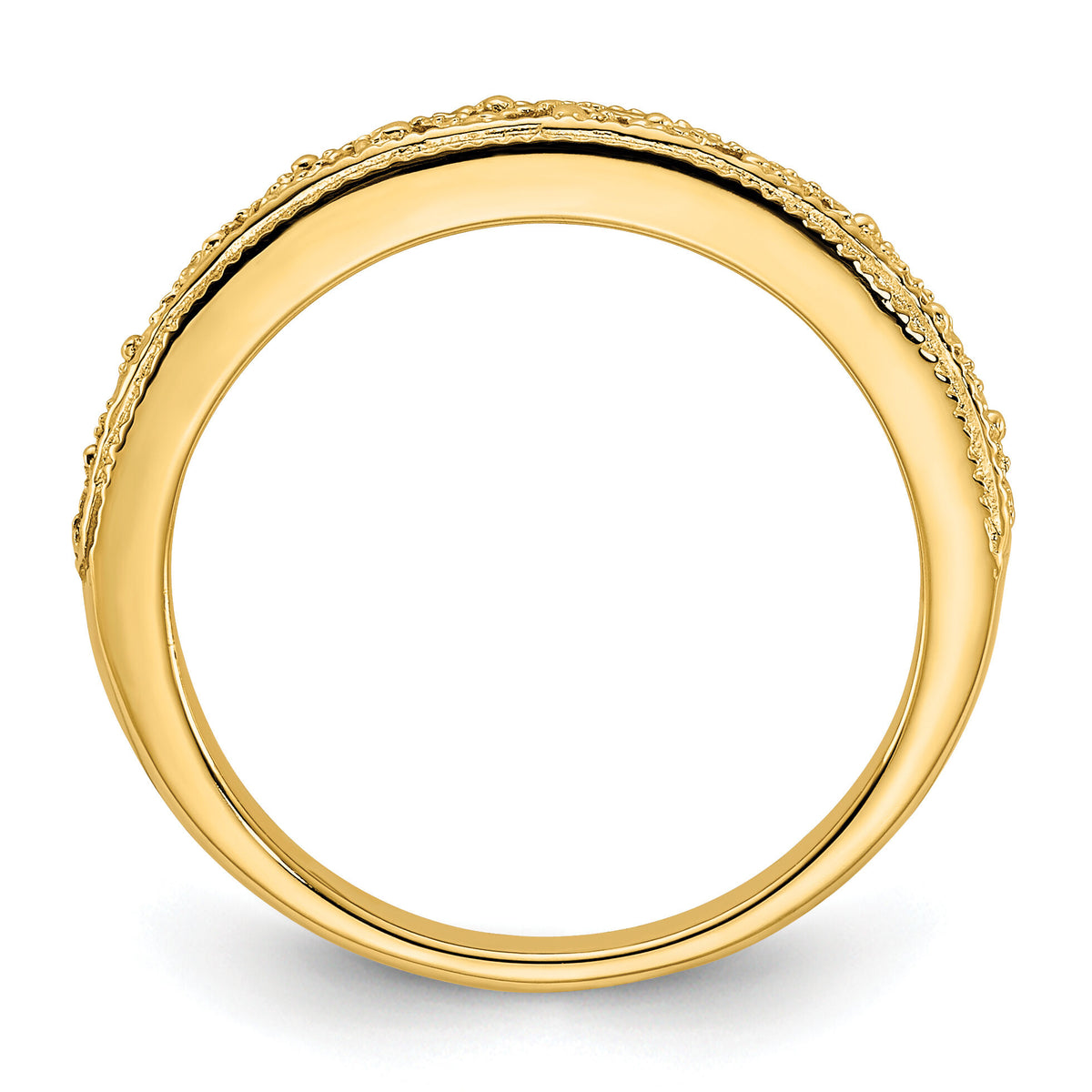 14k Filigree Band-X9499