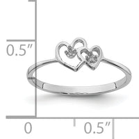 14k White Gold .03ct. Diamond Fancy Ring Mounting-X9599