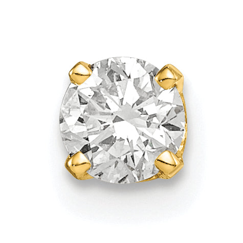 14k Single Stud Diamond Earring-XA11AA-S