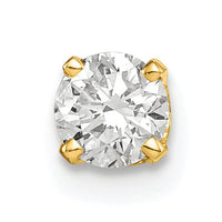 14k Single Stud Diamond Earring-XA11AA-S