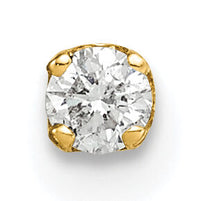 14k Single Stud Diamond Earring-XA2AA-S