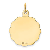 14k 25th ANNIVERSARY Disc Charm-XAC13