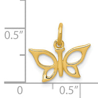 14k Butterfly Charm-XAC138