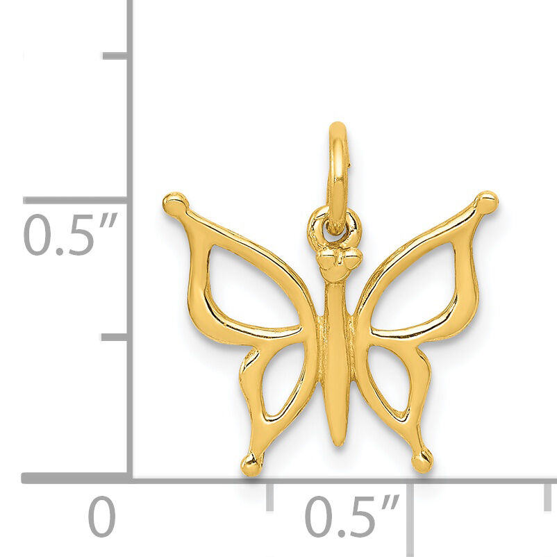 14k Butterfly Charm-XAC139