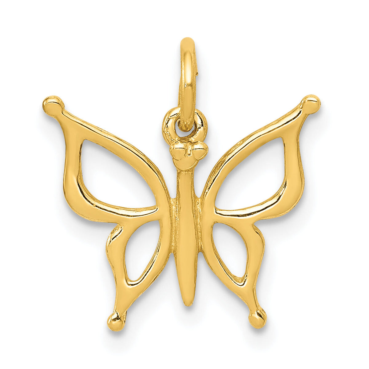 14k Butterfly Charm-XAC139