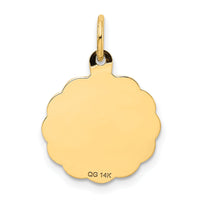 14K A DATE TO REMEMBER Disc Charm-XAC16