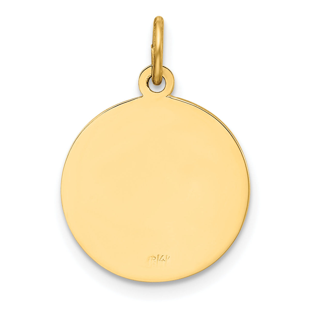 14k Our Lady of Perpetual Help Medal Charm-XAC210