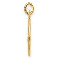 14k Caridad Del Cobre Medal Pendant-XAC214