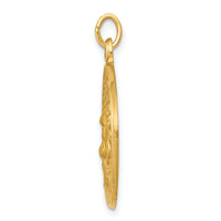 14k Jesus Medal Pendant-XAC222