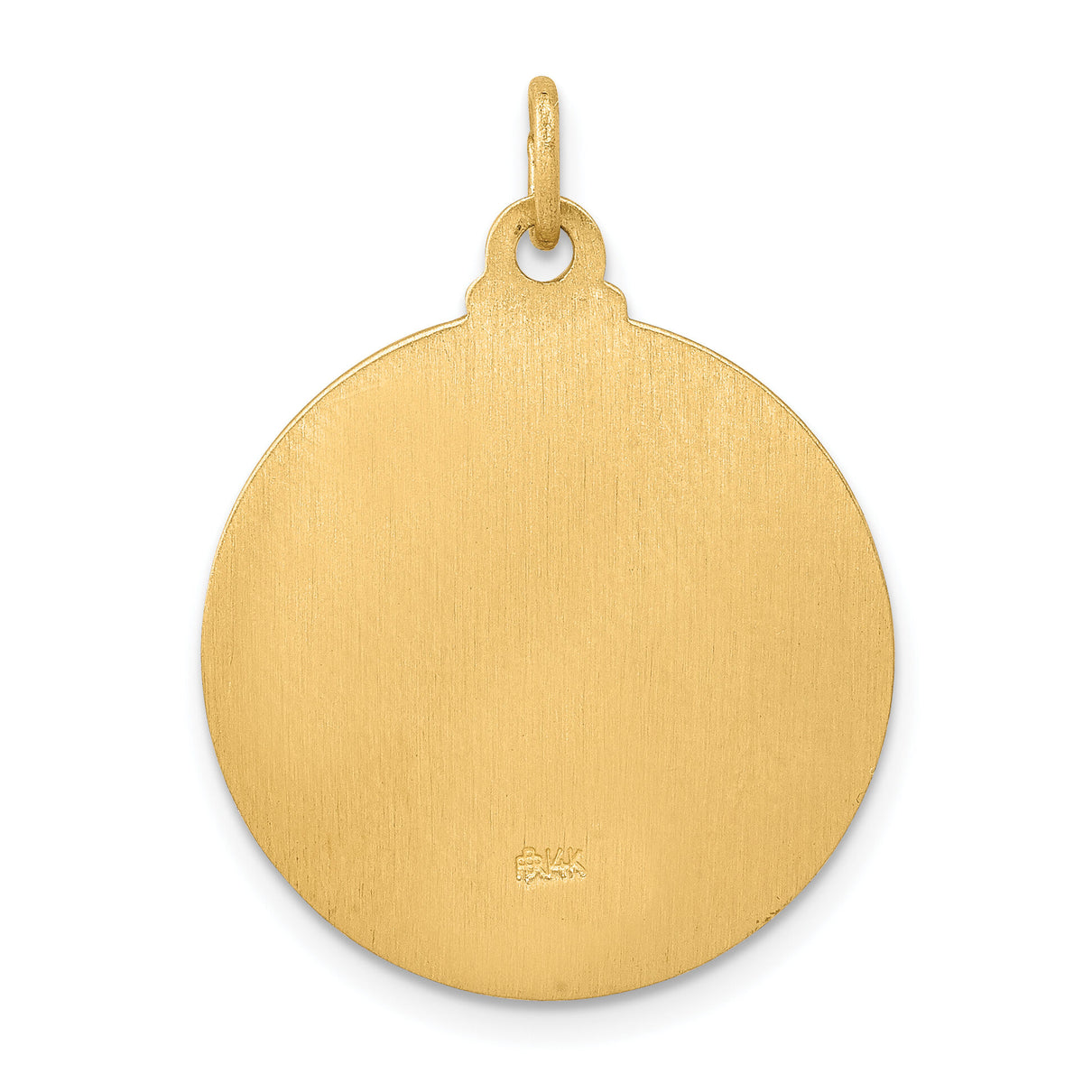 14k Jesus Medal Pendant-XAC222
