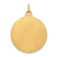 14k Jesus Medal Pendant-XAC222