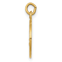 14k Saint Joseph Medal Charm-XAC223