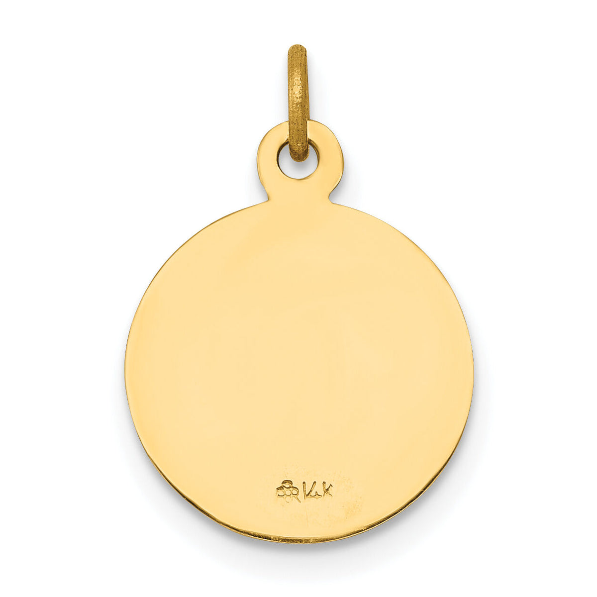 14k Saint Joseph Medal Charm-XAC223