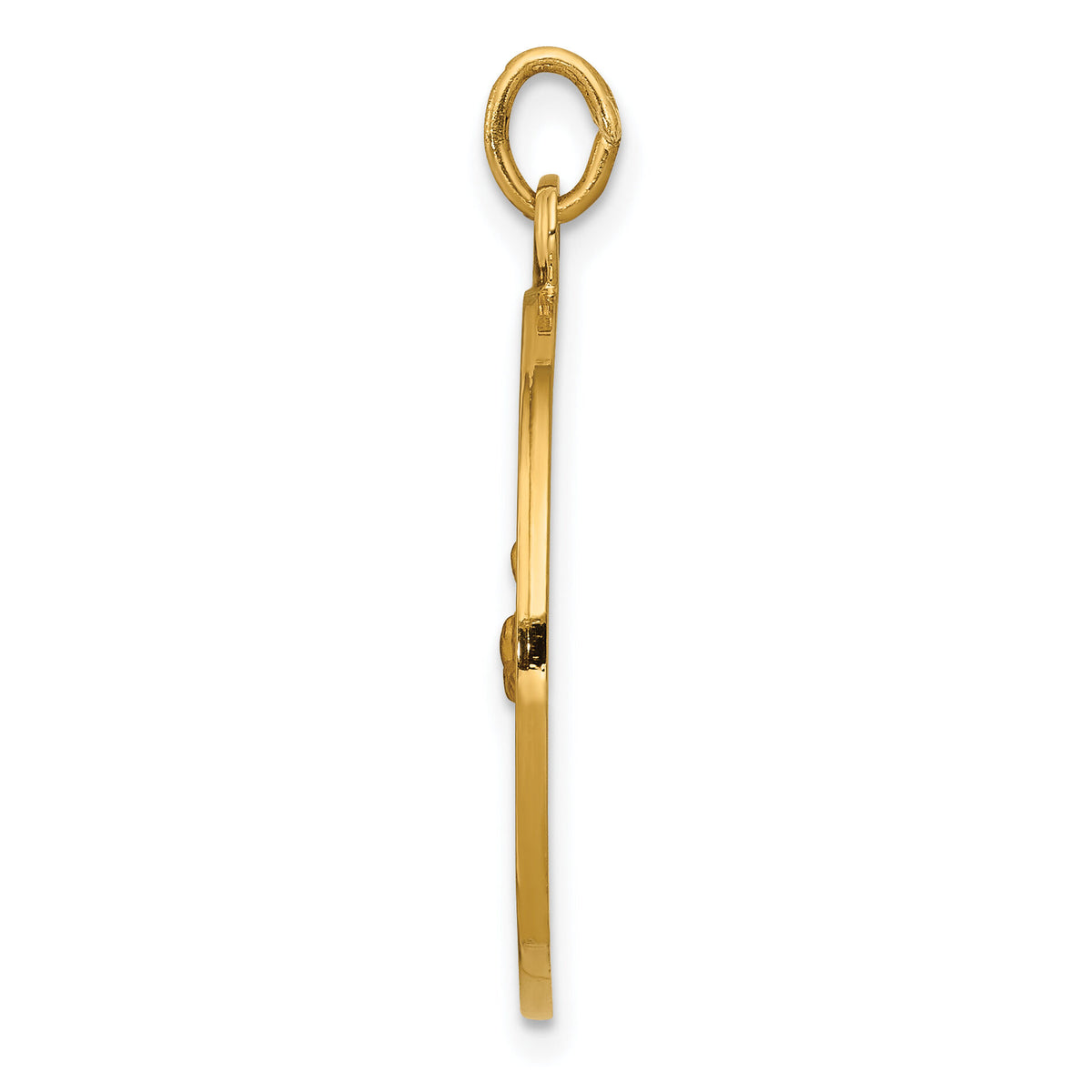 14k Saint Francis Medal Pendant-XAC226