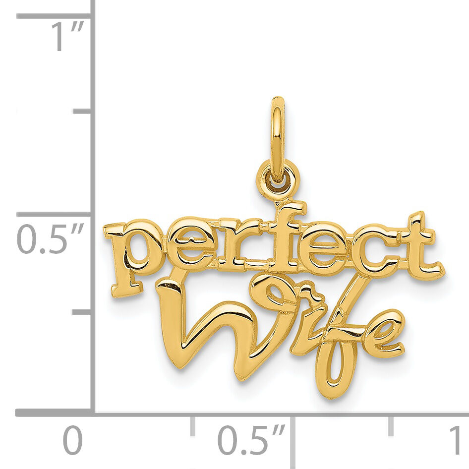 14k PERFECT WIFE Charm-XAC293