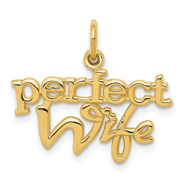 14k PERFECT WIFE Charm-XAC293