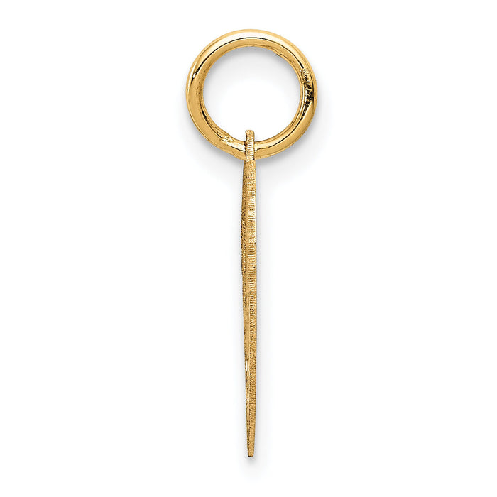 14k #1 GRANDDAUGHTER Charm-XAC318