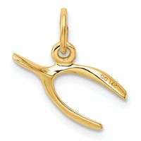 14k Wishbone Charm-XAC336