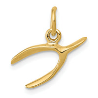14k Wishbone Charm-XAC336