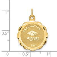 14k GRADUATION DAY Charm-XAC36