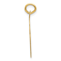 14k Swimming Disc Charm-XAC393