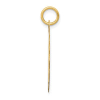 14k Baseball Disc Charm-XAC406